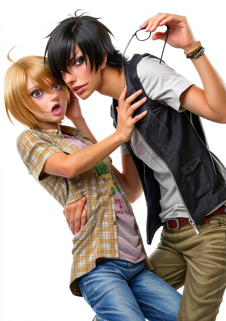 Installing Love Stage!! Manga by VIZ Media: SuBLime - English Edition on a wooden desk