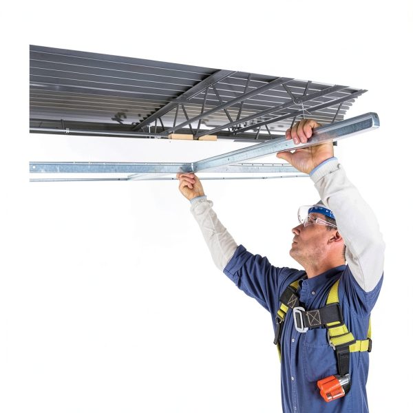 USG Interiors White Barbed Tee Fitting 1½in x 2ft SDX216-2