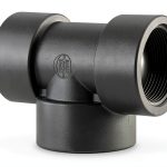 Banjo 1-1/2" Tee Polypropylene Barbed Fitting 150 psi Black-0